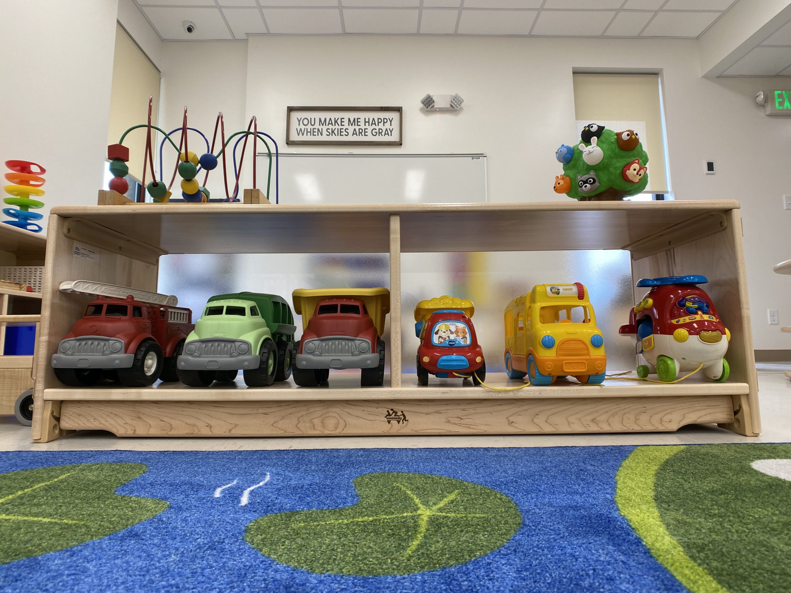 children's learning area - toys