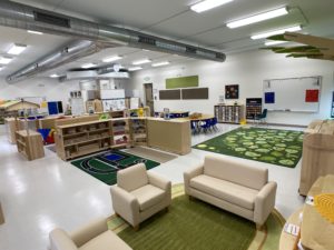 children's learning area - whole space